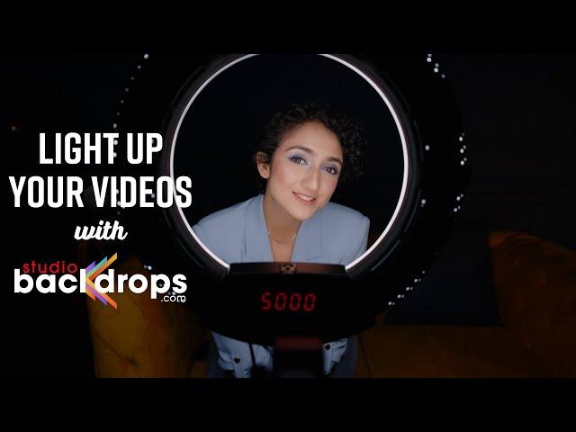 The best light setup for your content | StudioBackdrops.com | Unleash Creativity