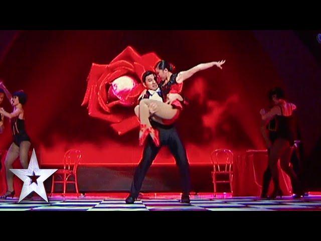 Gao and Liu’s GoldenBuzzer Acrobatic Tango | Asia’s Got Talent Semis 1