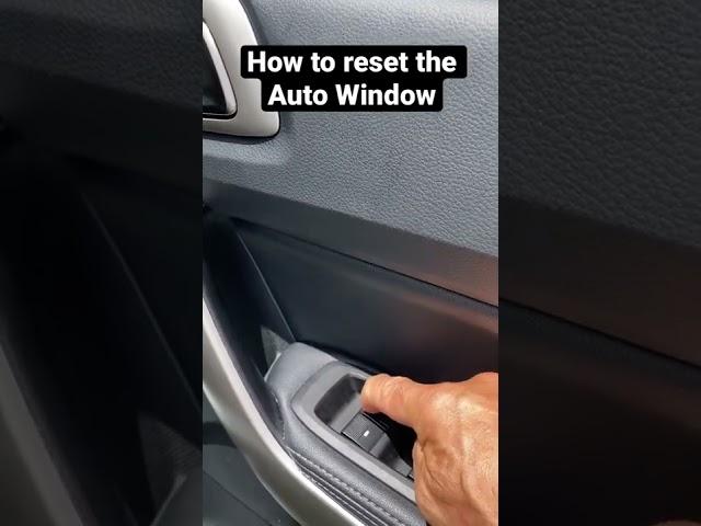 Ford Ranger Auto Window reset