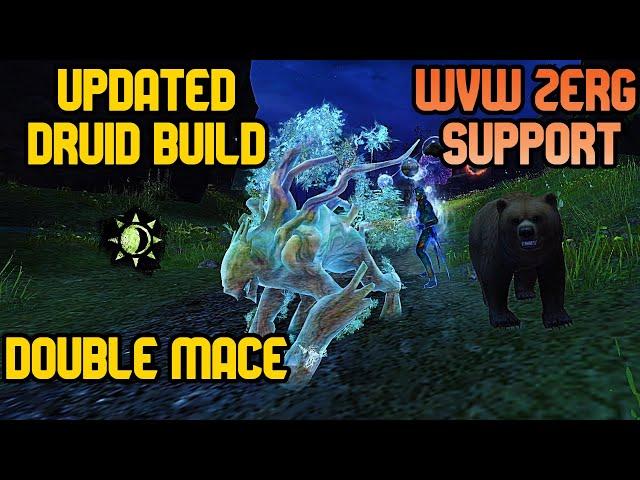 GW2 WvW - Support Druid Updated Build - Huge Heals!