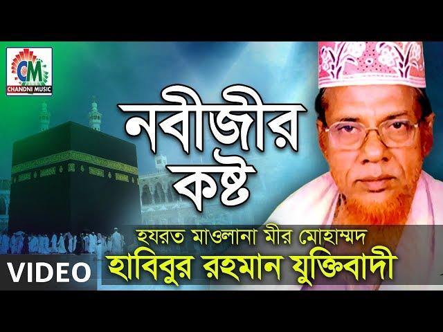 Habibur Rahman Juktibadi  | Nobijir Kosto | নবীজীর কষ্ট | Bangla Waz Video | Chandni Music
