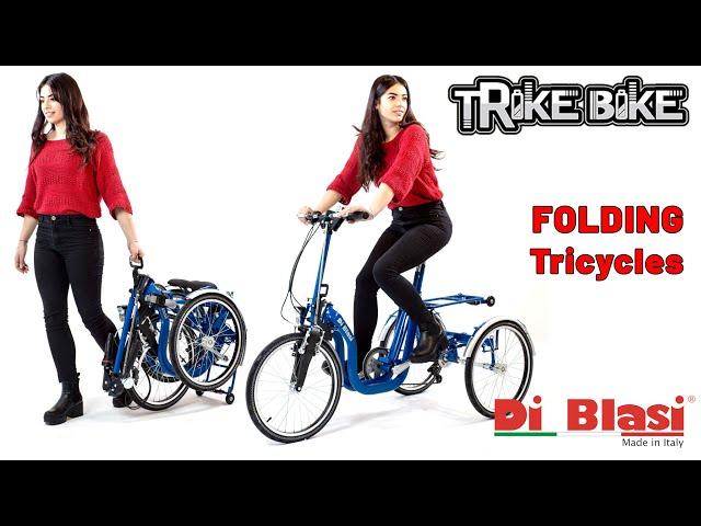 Discover the Di Blasi R32 & R34: The Ultimate Folding Tricycles | Trike Bike   www.trike-bike.com.au