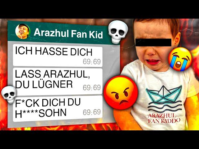 Wütende ARAZHUL FANS beleidigen mich :(