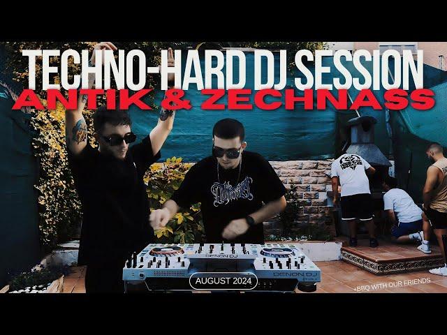 HARDCORE & TECHNO DJ SET / ANTIK & ZECHNASS - August ‘24 (Onlynumbers, Rooler, Per Plex,JUNKIE KID…)