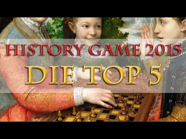 Die TOP 5 History Games 2015