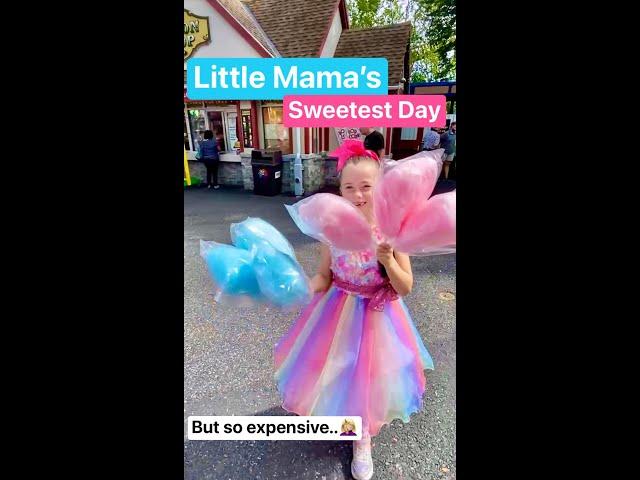 Little Mama's Sweetest but MOST EXPENSIVE DAY at the theme park!! 