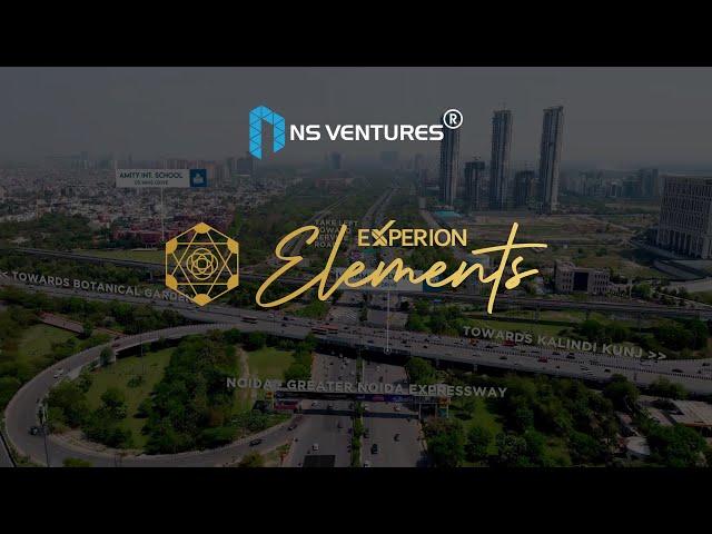 Drone Route Videos | Noida City | Noida Drone View | Experion Elements | Noida City Drone View 2024