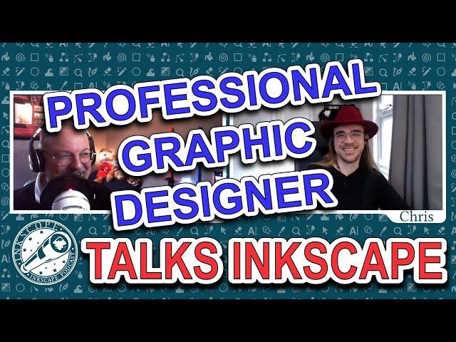 Pro Designer Chris Rogers, talks about Inkscape.