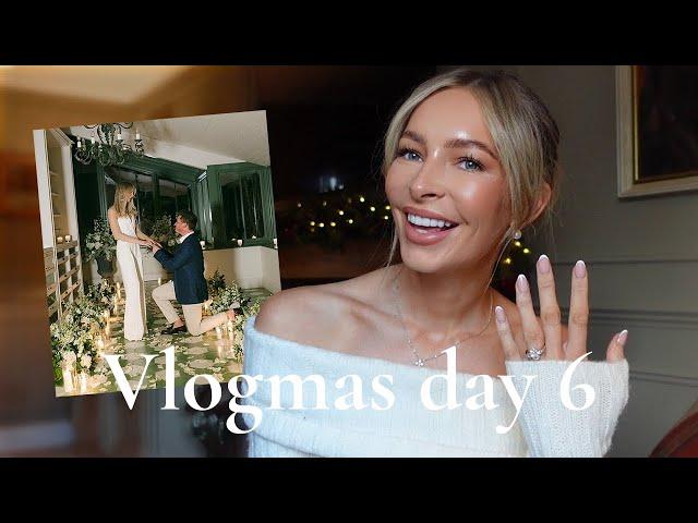 I’M ENGAGED! STORY-TIME, THOUGHTS, FEELINGS & PLANS - Vlogmas day 6