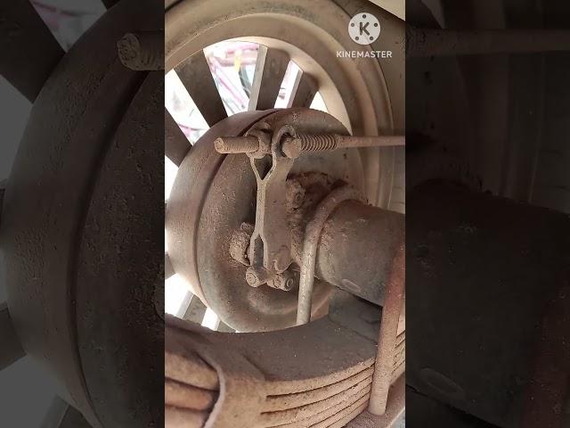 #shorts #shortvideo #how to stop the rickshaw brake drum from getting hot