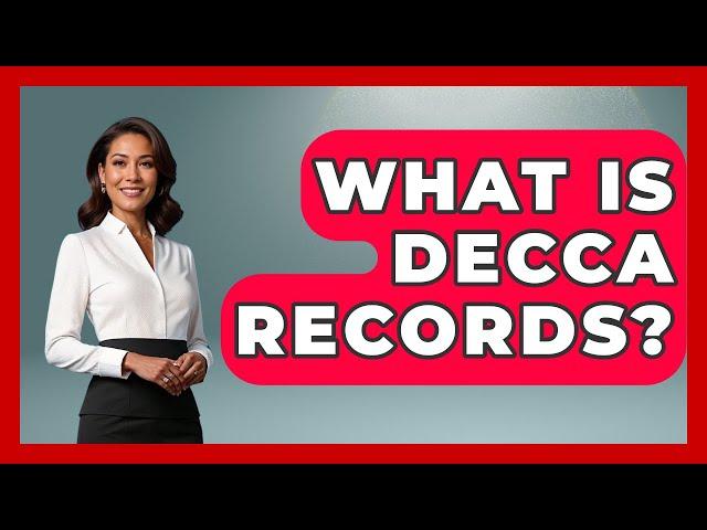 What Is Decca Records? - Jazz Music Legends