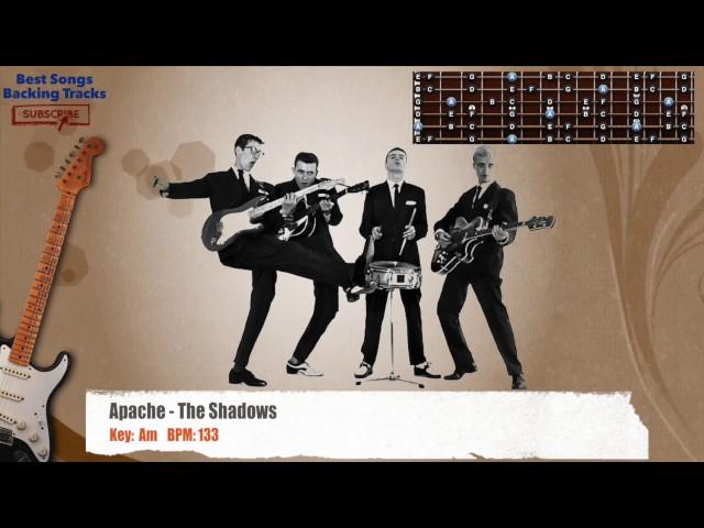  Apache - The Shadows Guitar Backing Track