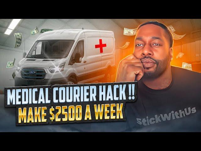 MEDICAL COURIER DIRECT CONTRACT!!! MAKE $2500 A WEEK