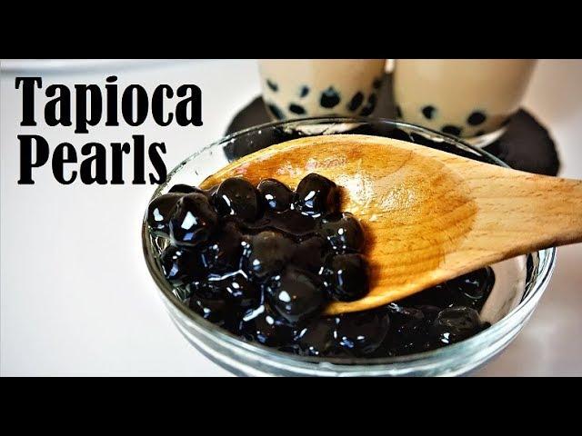 Homemade Tapioca/Boba Pearls From Scratch |Simple And Easy Recipe