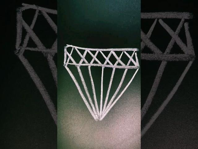 Diamond On Black Board Hacks #trending #art #shorts #viral #ytshorts #satisfying #shortvideo #short