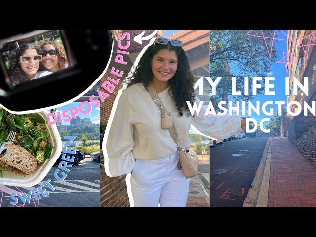 A day in my life living in Washington DC! *exploring Georgetown*