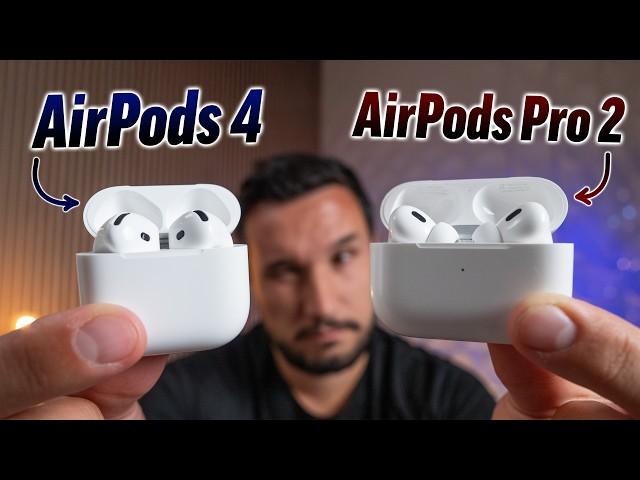 NEW AirPods 4 vs AirPods Pro 2 - ULTIMATE Comparison!