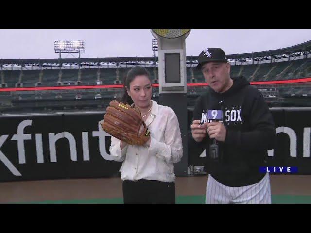 Weekend Break: Learning some throwing mechanics in the White Sox Kids Club