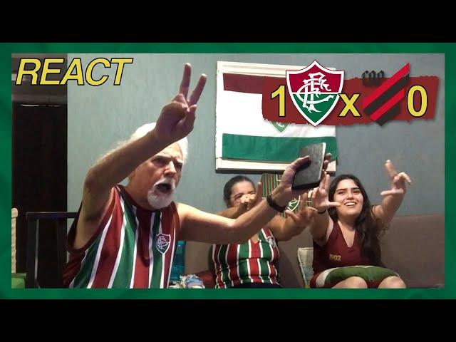 FAMÍLIA TRICOLOR REAGE A 1 FLUMINENSE X 0 ATHLETICO PR - CAMPEONATO BRASILEIRO 2024