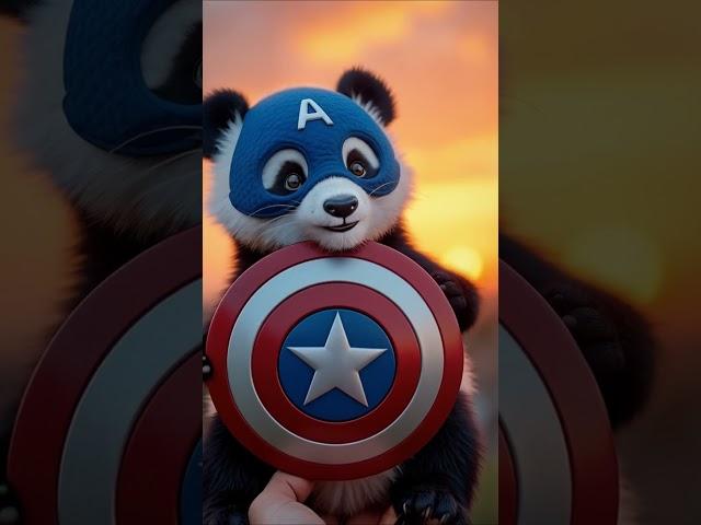 Captain Panda is here to save the day! ‍️
