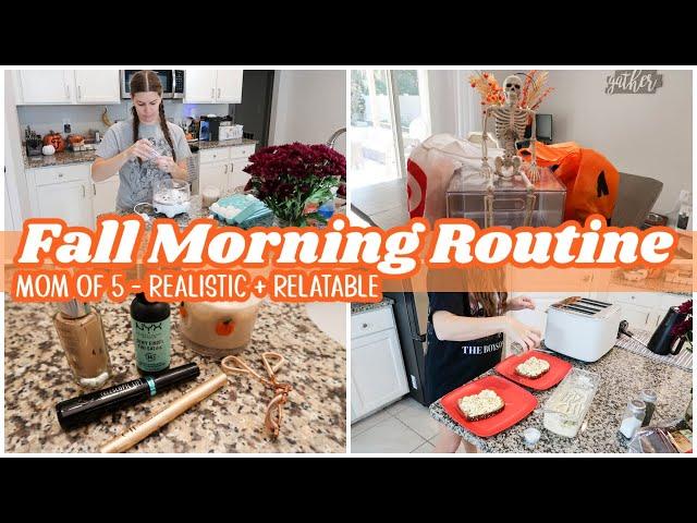 FALL MORNING ROUTINE | SCHOOL DAY MORNING ROUTINE 