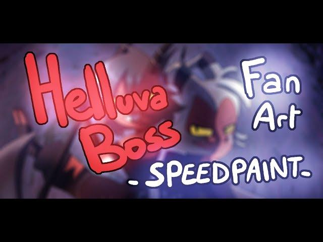 Helluva Boss - Moxxie & Millie - Fan Art ( Speedpaint )