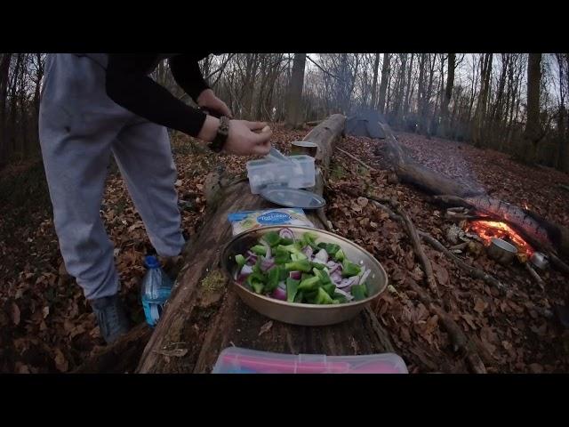 Spring Camping UK - OVERNIGHT IN WOMBWELL WOODS!