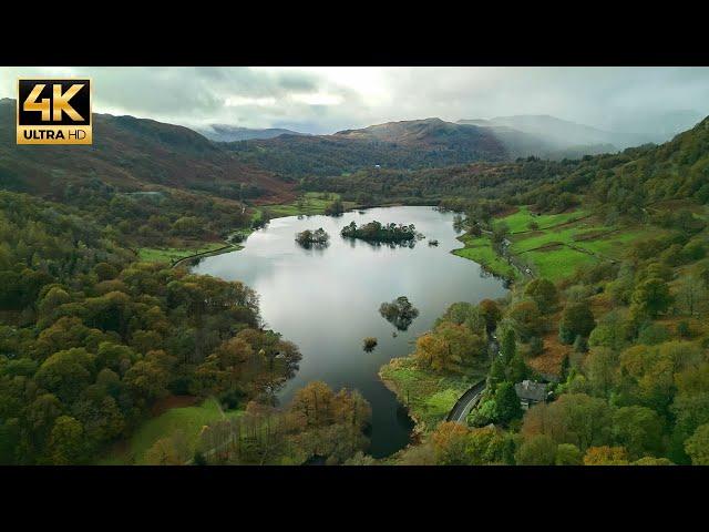 Rydal Water From The Air | The Beauty of the English Lakes