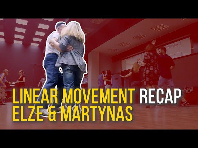 Linear moves | Lindy Hop recap with Elze & Martynas