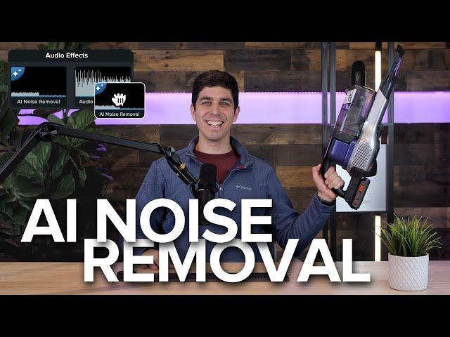 Audio Noise Removal with Built-In AI