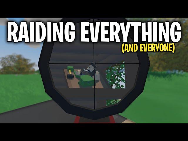 RAIDING EVERYTHING (SECRET SHIP BASE) | Unturned Survival