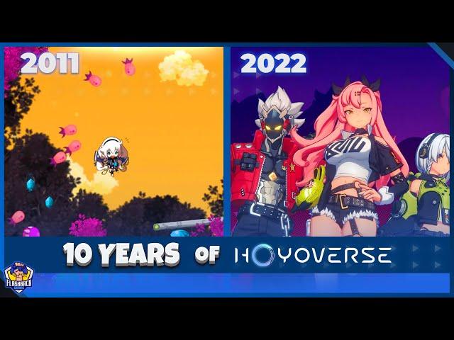 10 Years of Hoyoverse : MiHoYo | Every games released so far!