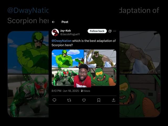 Which Is The Best Adaptation Of The Scorpion? #shorts #meme