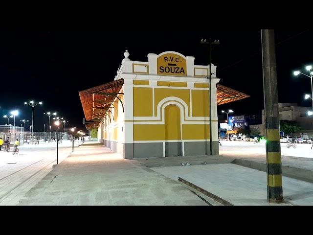 PRAÇA LARGO DA ESTAÇÃO  EM SOUSA NO SERTÃO DA PARAIBA