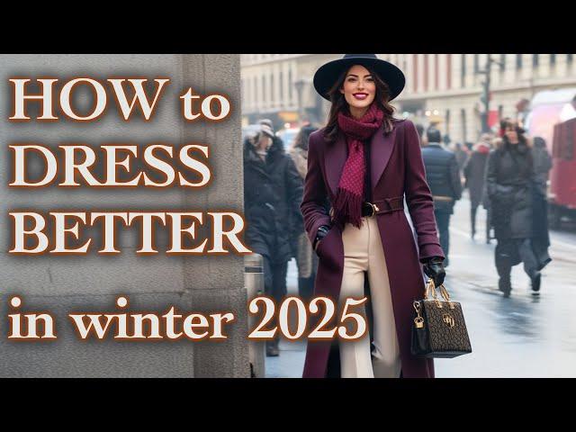 HOW TO WEAR INCREDIBLE IN WINTER 2025: Unique winter outfits of Milan's most stylish people