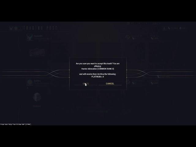 Warframe Trade №3 - Hunter Adrenaline