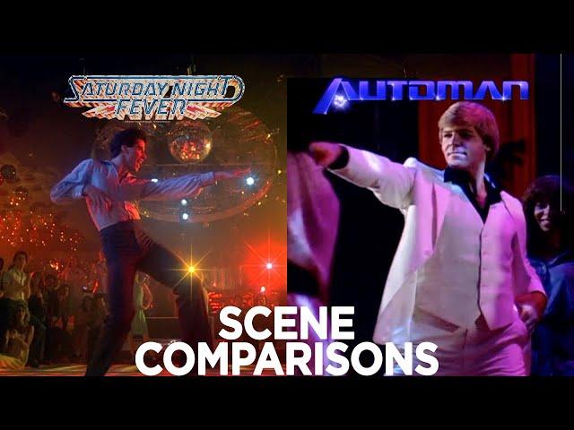 Saturday Night Fever (1977) & Automan (1983-1984) Side-by-Side Comparison