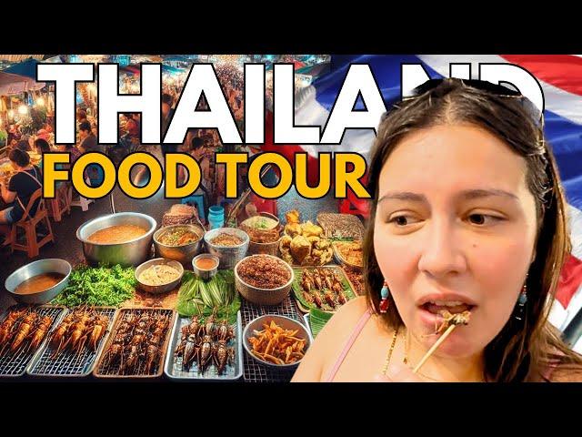 The Ultimate Thailand Market Food Tour - We Tried Insects! 