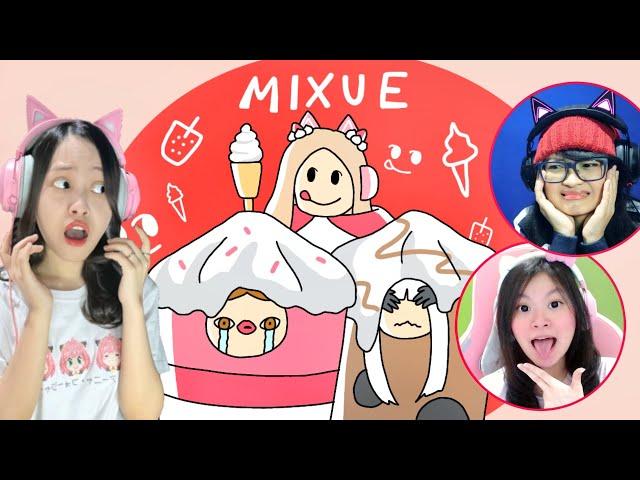 Aku, Nata & Kei Dikutuk Jadi Mixue! [Roblox Indonesia]