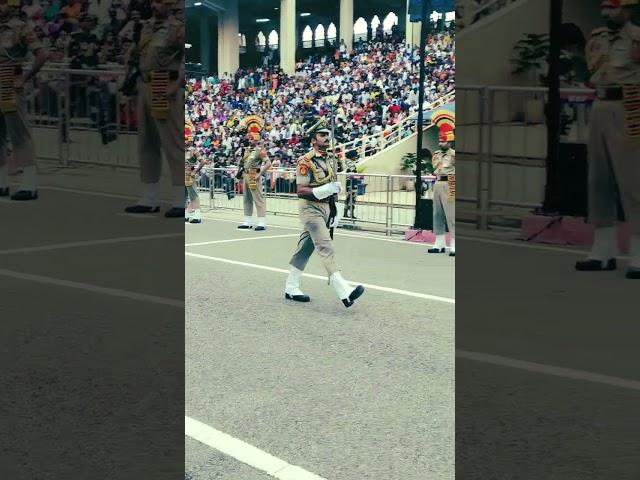 Wagah Border Parade Video today Live 