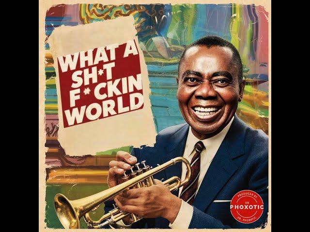 Louis Armstrong - What a Sh*t F*ckin' World (Rare 1969 Vinyl)