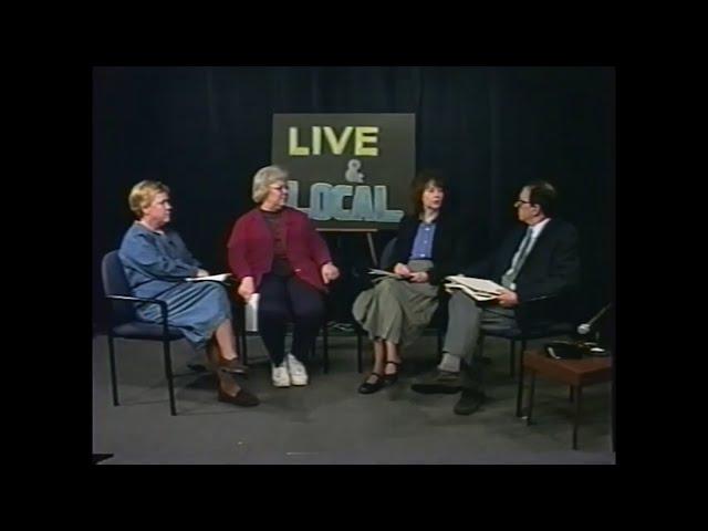 Mar. 1, 2004. No Child Left Behind. Barb Henke, Sue Dvorsky, Pam Ehly.