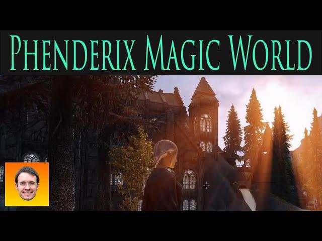 PHENDERIX MAGIC WORLD. New SPELLS, WEAPONS and LANDS and QUESTS! Skyrim Mod Showcase.