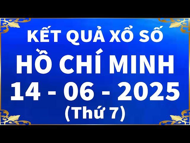 Xổ số Hồ Chí Minh ngày 14 tháng 6 - XSHCM – SXHCM - Xổ số Thành Phố - XSTP hôm nay