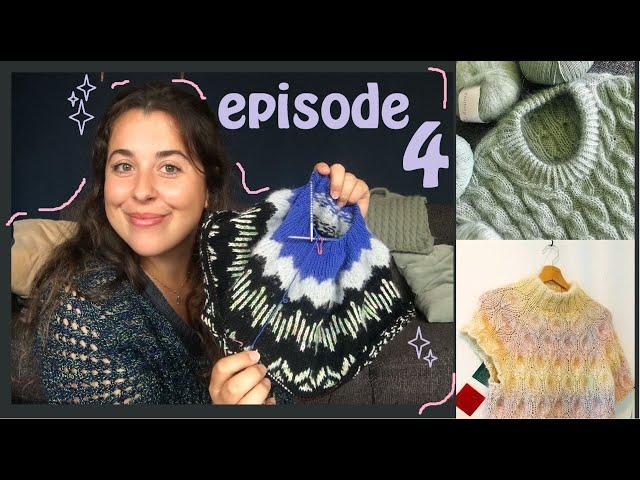 MAAN knitwear podcast #4 // Picking up my UFO's // Two Finished Objects!