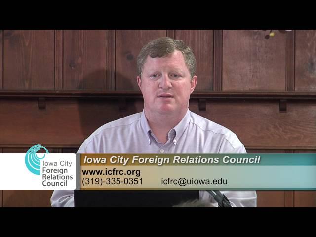 Iowa City Foreign Relations Council Presents: Celebrating the City of Literature