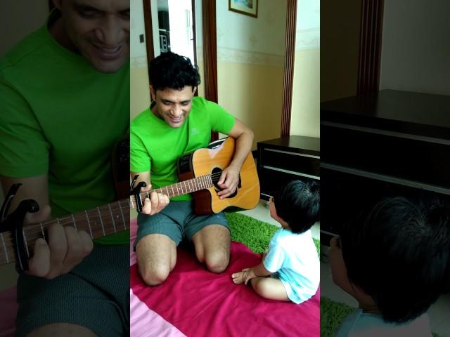 Vivardhan and I on guitar