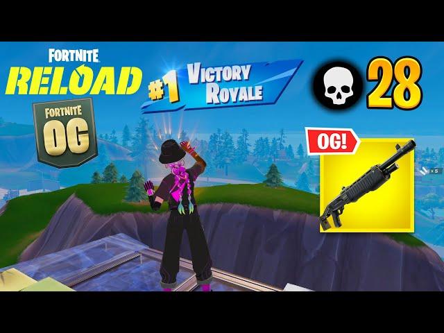 Fortnite Reload | High Kill Solo vs Squads Ranked Gameplay (Keyboard & Mouse)