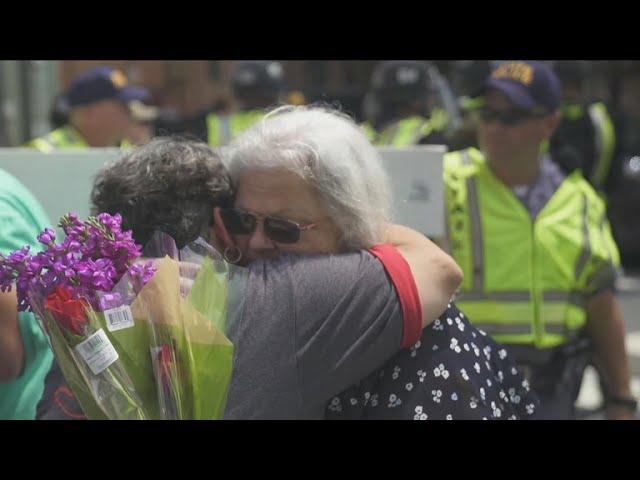 Protesters rally against racism in Charlottesville, Virginia