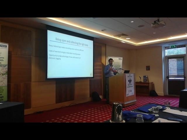 David Coen of Salesian Agricultural College speaking about the LambPlus App #ISGC18